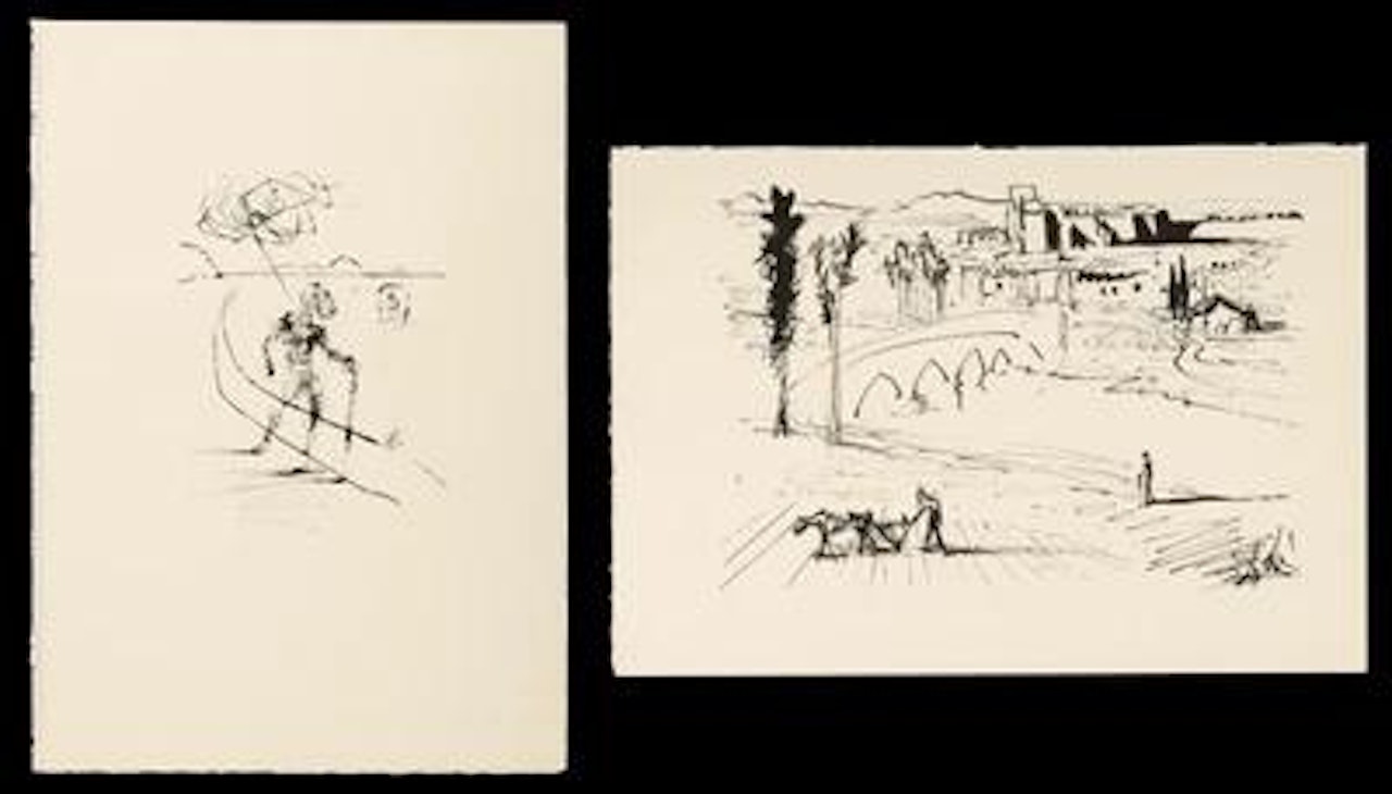 Ohne Titel, aus dem Mappenwerk: Obres de Museu by Salvador Dali