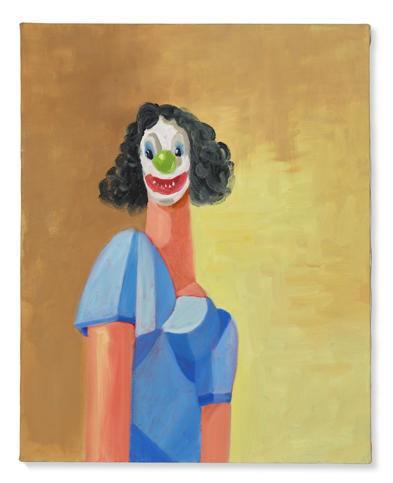 Clown Composition by George Condo