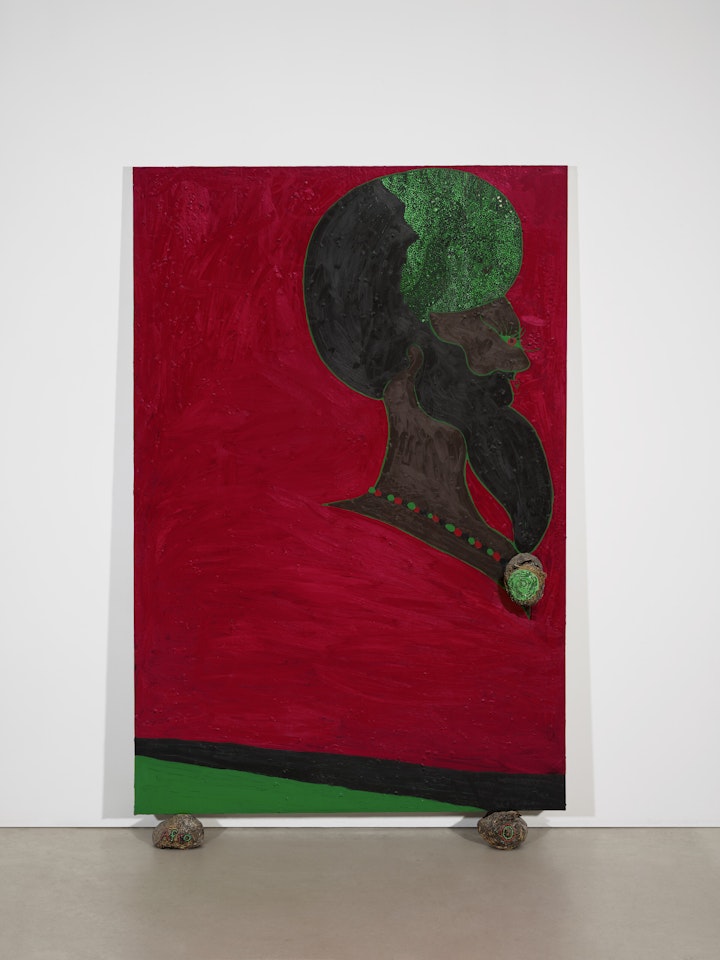 Head of an Afronaught by Chris Ofili