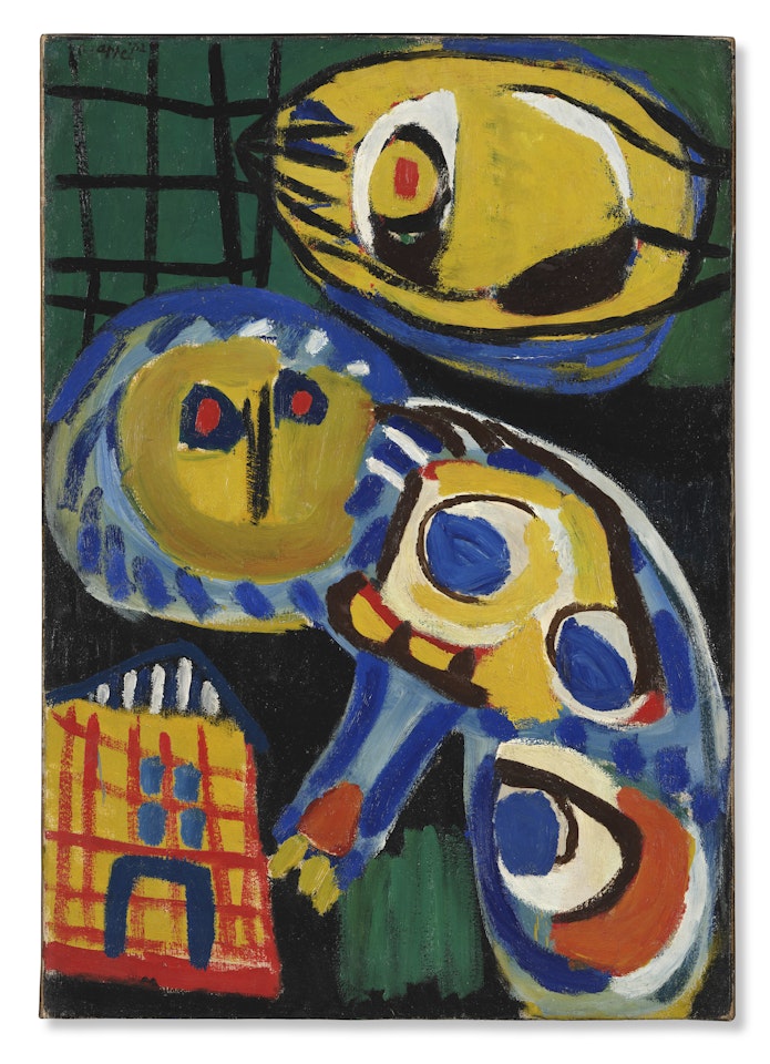 Personages by Karel Appel