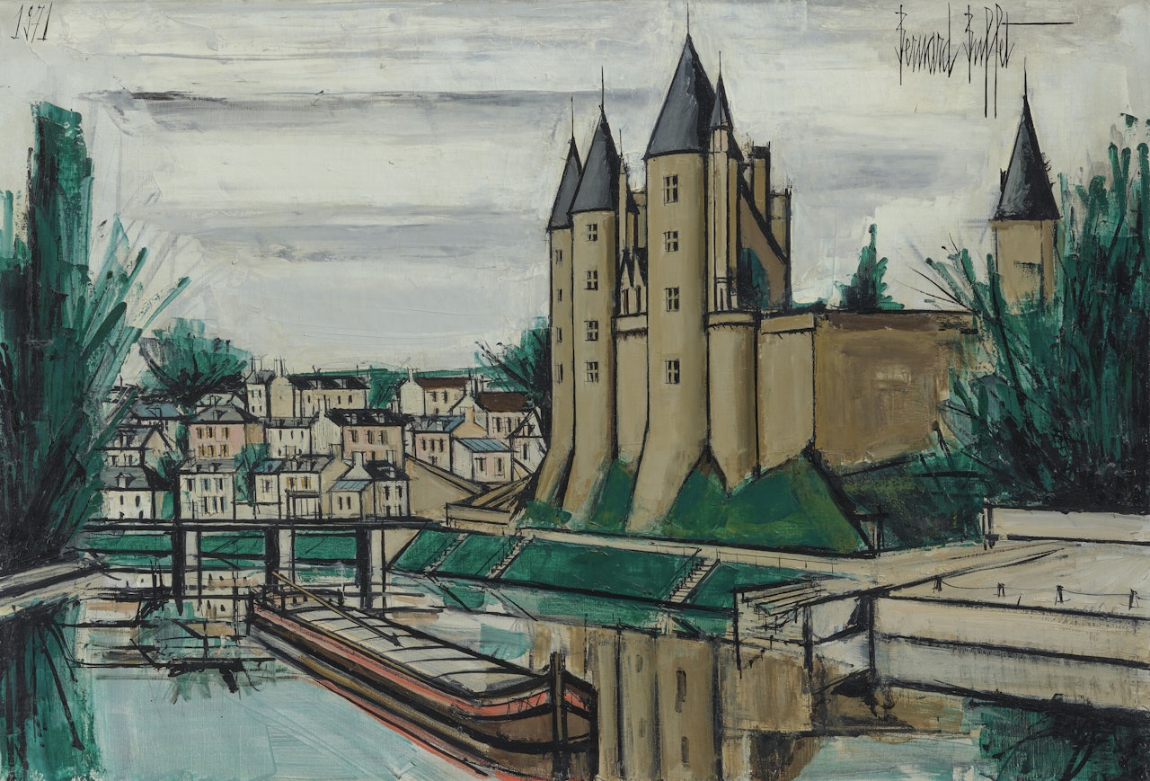 Château de Josselin by Bernard Buffet