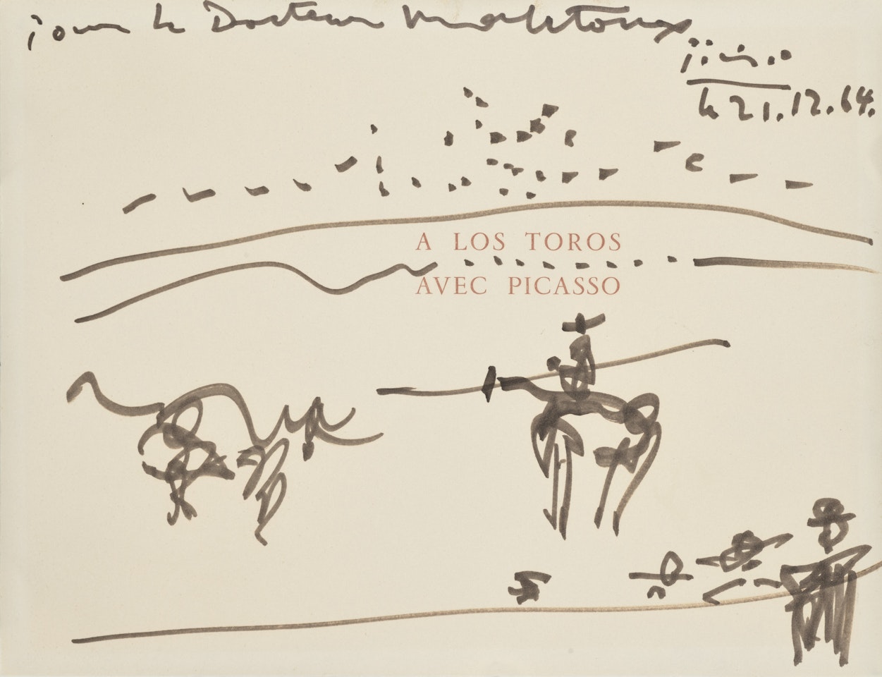 Scène de corrida: Picador by Pablo Picasso