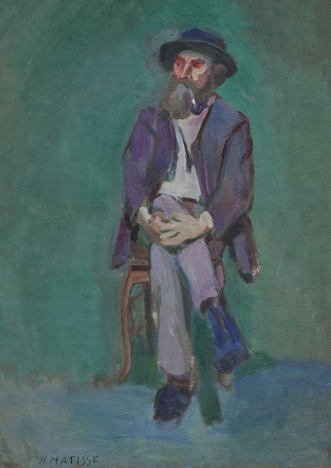 Homme assis by Henri Matisse