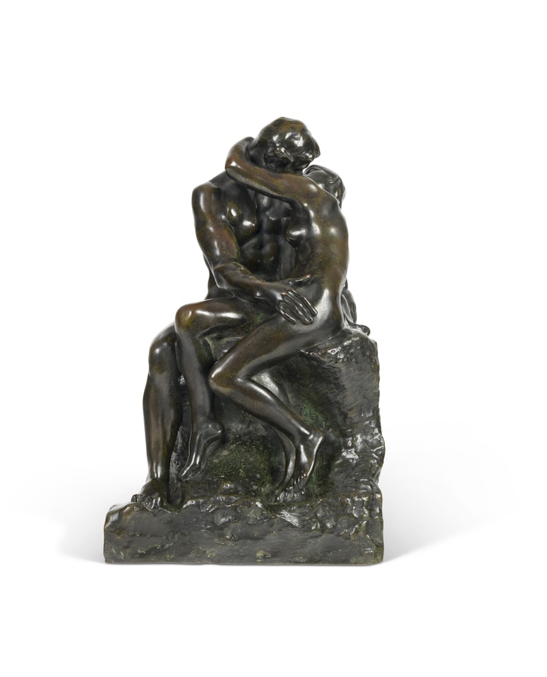 Le baiser, 4ème réduction dit aussi petit modèle by Auguste Rodin