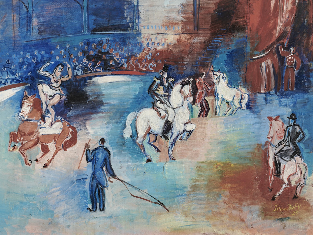 Fantaisie équestre by Jean Dufy