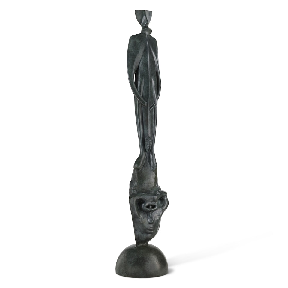 La femme demi-tête by Max Ernst