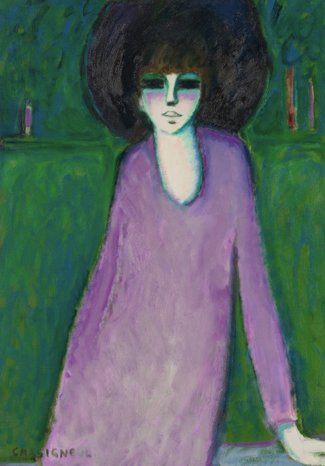 Portrait de femme by Jean-Pierre Cassigneul