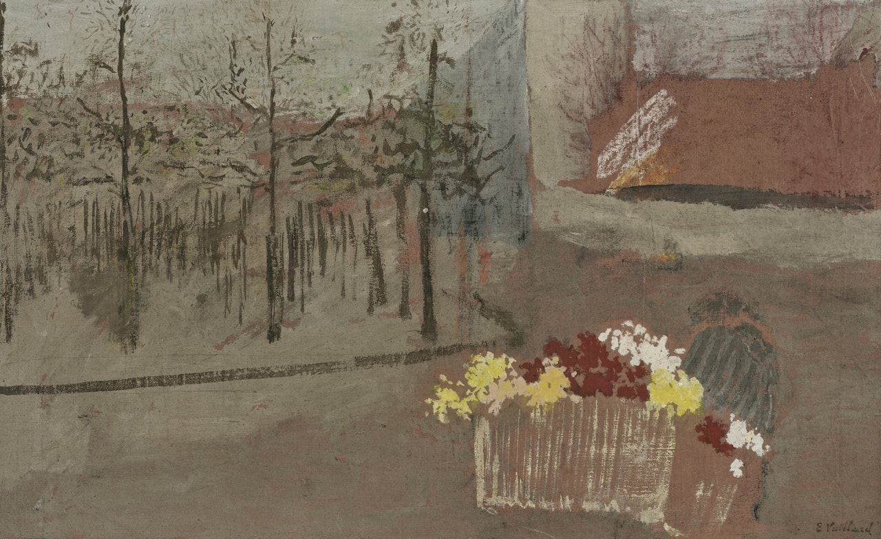 La bouquetière by Édouard Vuillard