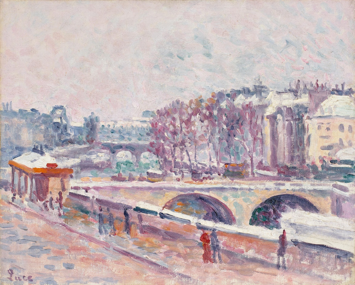 Le Quai Saint-Michel by Maximilien Luce