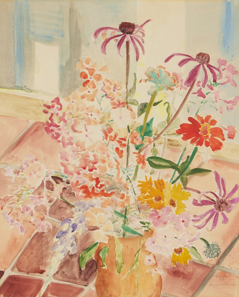 Sommerblumen (Summer Flowers) by Erich Heckel