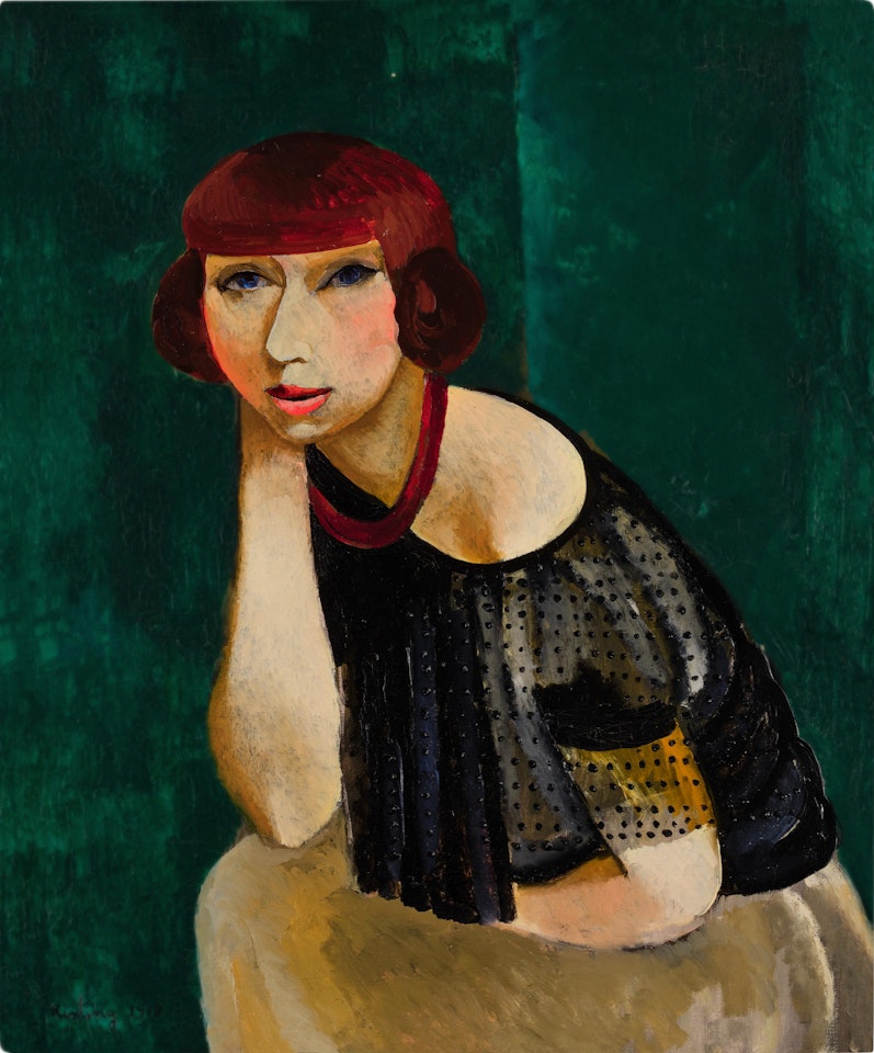 Portrait de la soeur de Mme Renée Kisling by Moïse Kisling