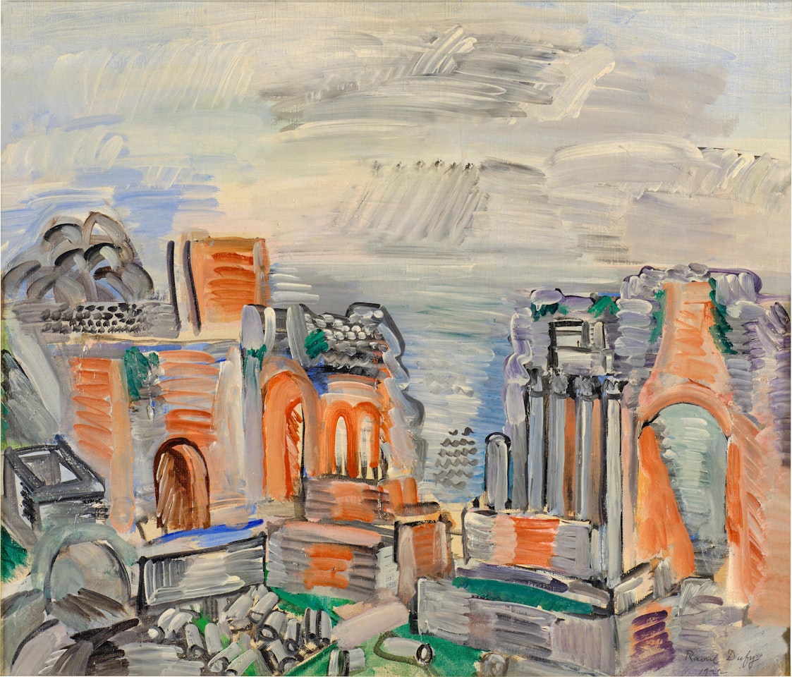 Le Théâtre grec à Taormina by Raoul Dufy