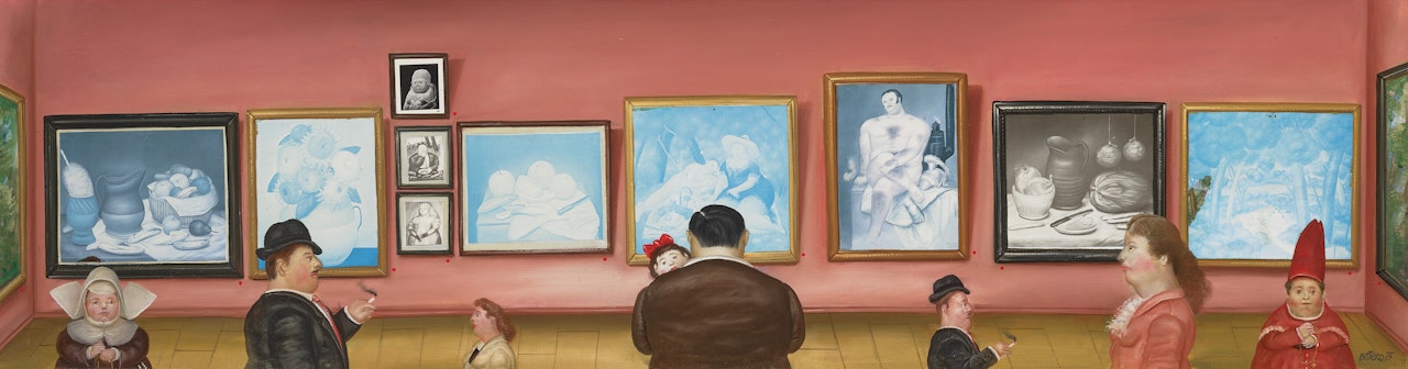 The Botero Exhibition by Fernando Botero