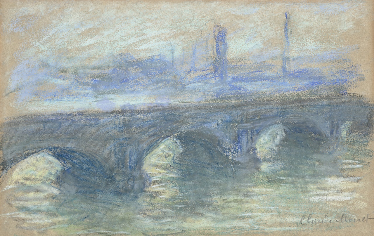 Waterloo Bridge by Claude Monet