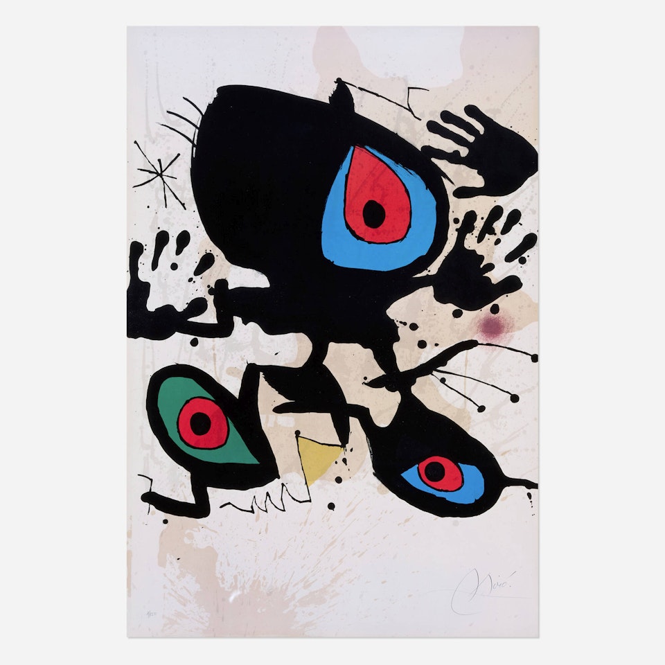 Homage to Miró by Joan Miró