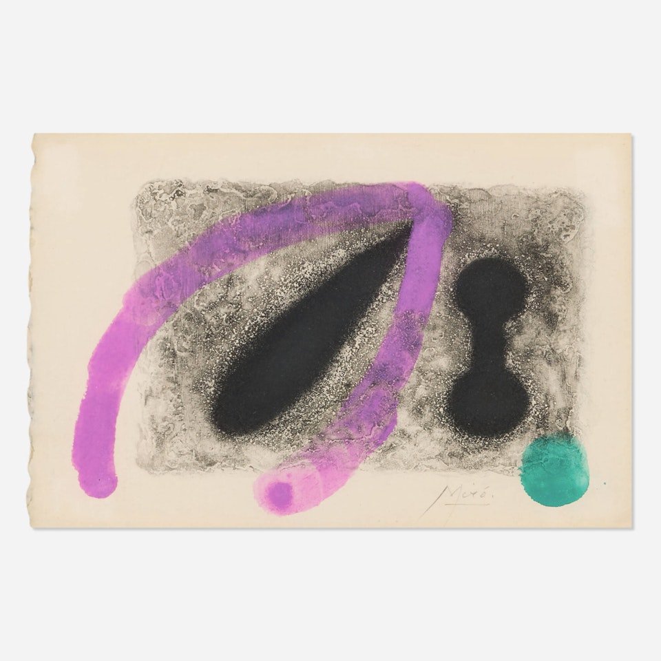 Untitled (from the Nous avons portfolio) by Joan Miró