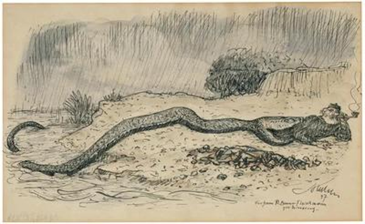 "der Philosoph" by Alfred Kubin