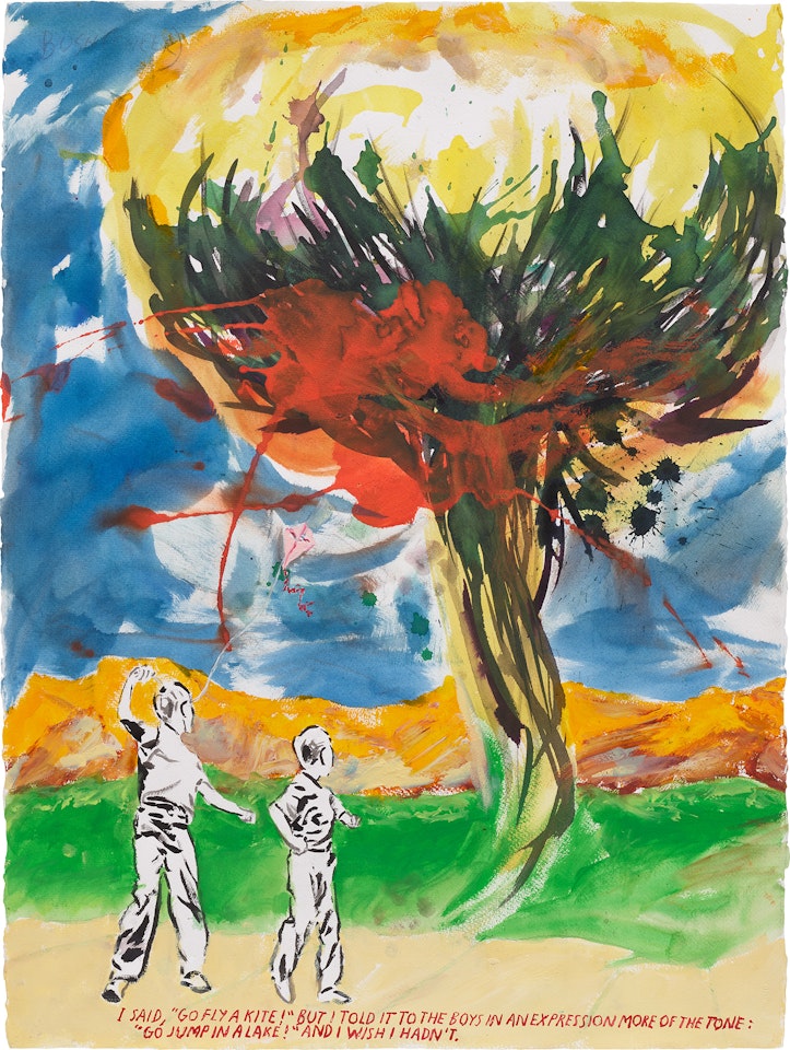 No Title (I said go) by Raymond Pettibon