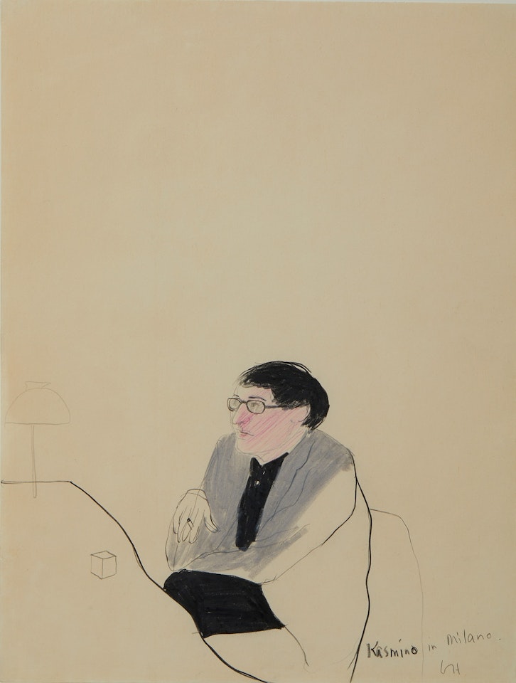 Kasmino in Milano by David Hockney