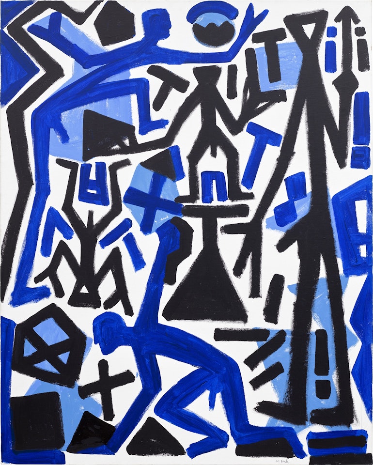 Sehnsucht (Longing) by A.R. Penck