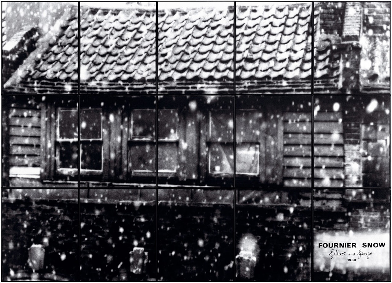 Fournier Snow by Gilbert & George