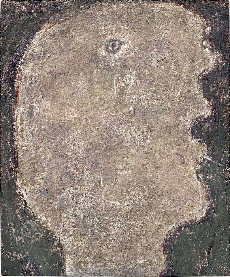 Tête de héros by Jean Dubuffet