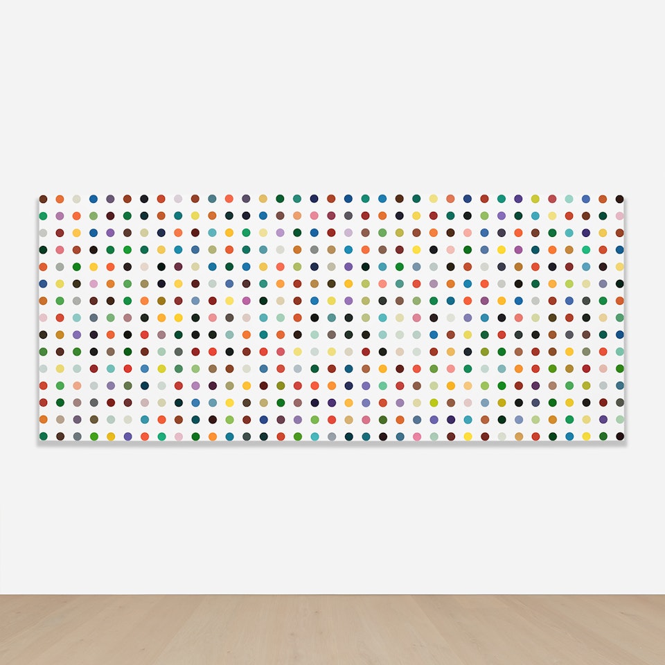 Cesium Fluoride by Damien Hirst