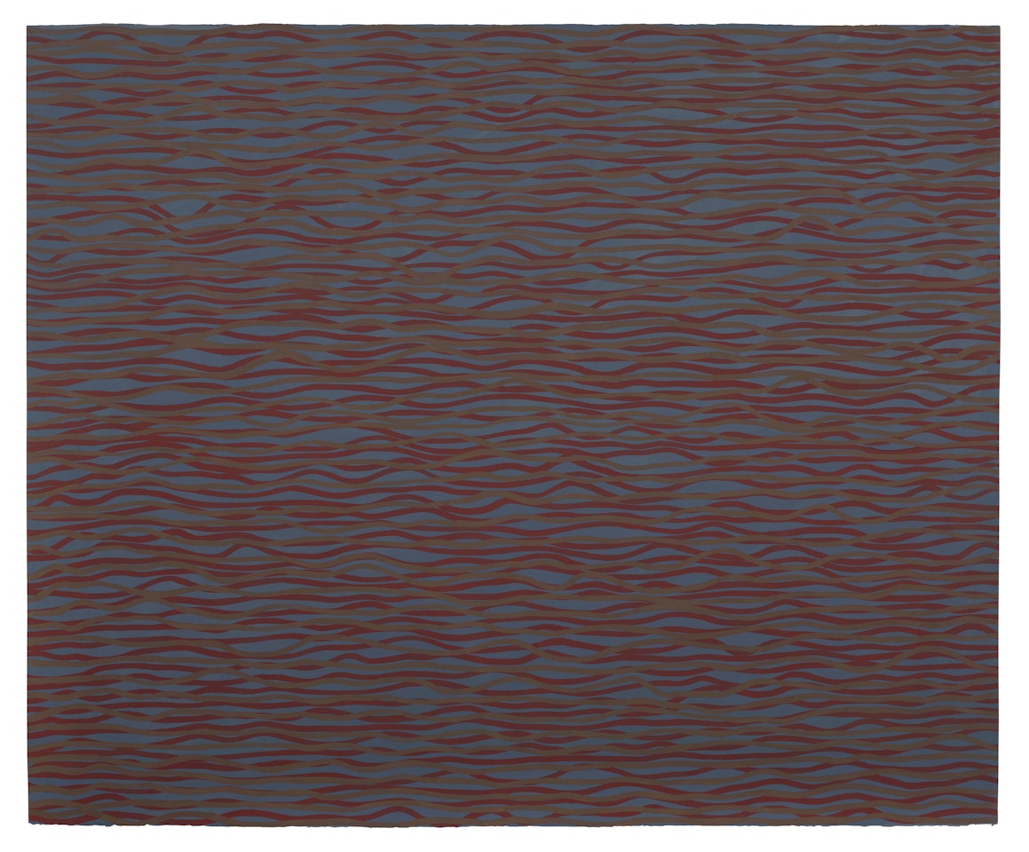 Horizontal Brushstrokes by Sol LeWitt