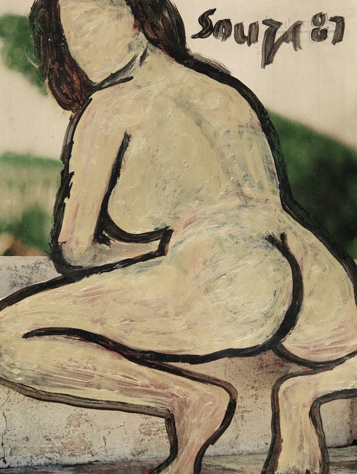 Untitled (Nude) by Francis Newton Souza