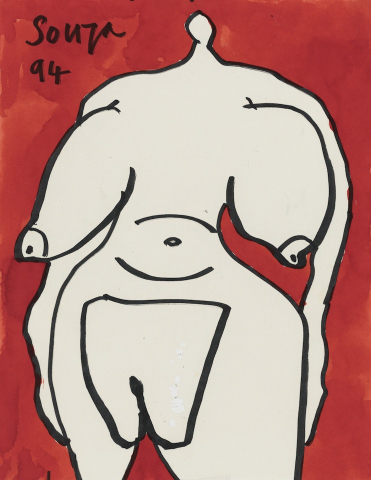 Untitled (Woman) by Francis Newton Souza