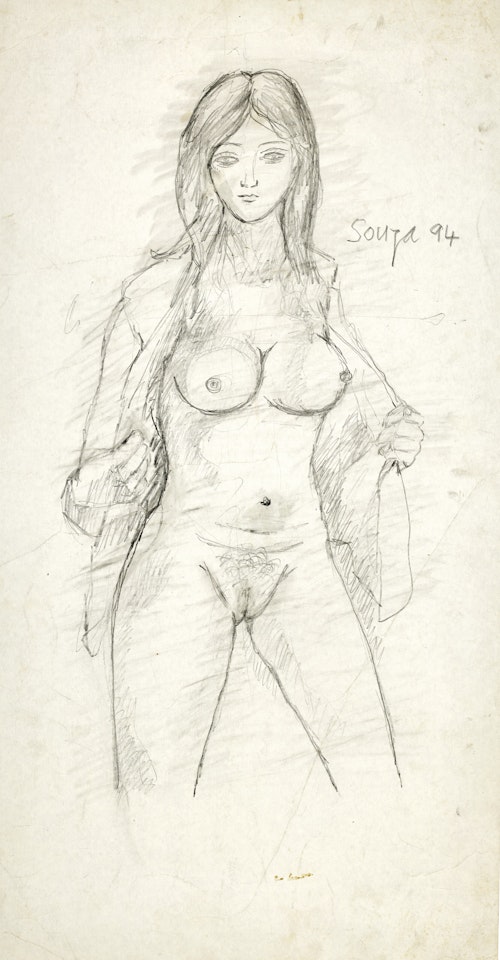 Untitled (Nude) by Francis Newton Souza