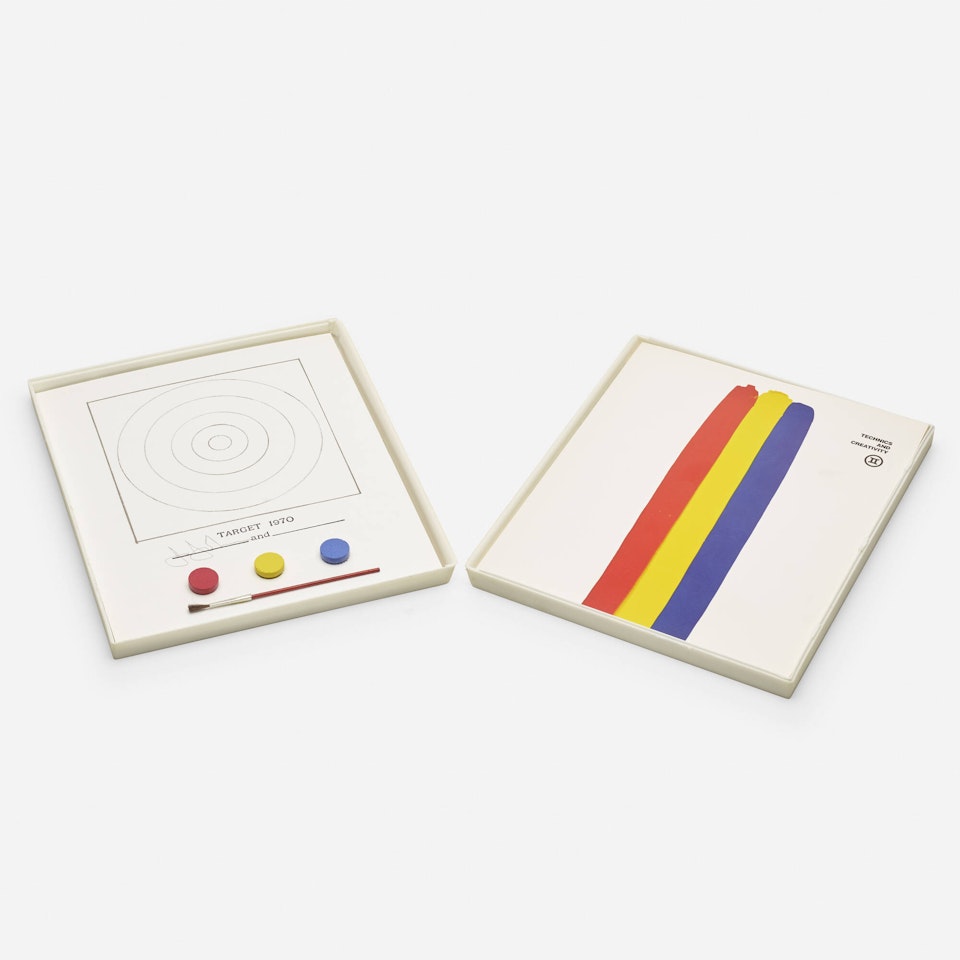 Target from Technics and Creativity by Jasper Johns