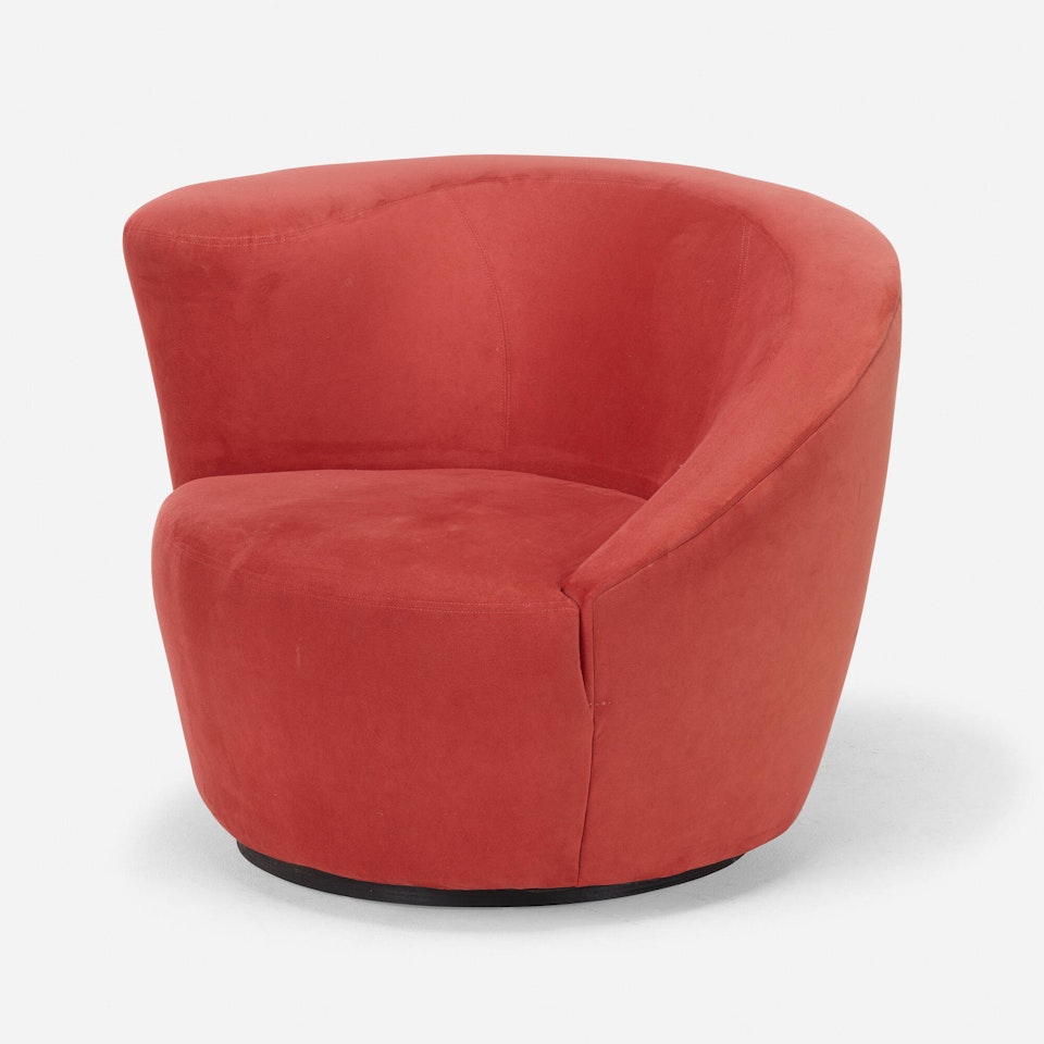 Corkscrew chair by Vladimir Kagan