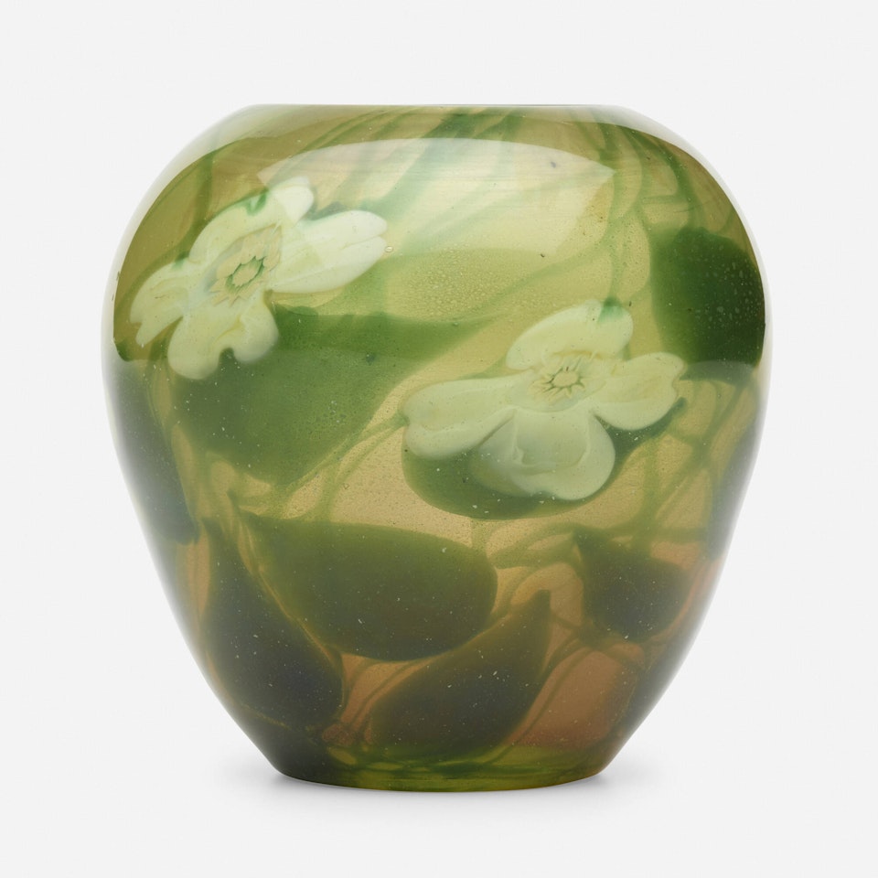 paperweight vase by Tiffany Studios