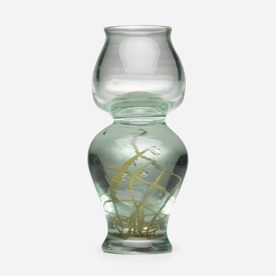 Rare Aquamarine vase by Tiffany Studios