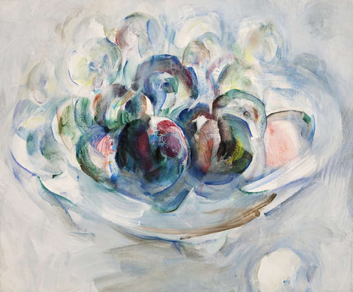 A Still Life of Fruit by Louis Le Brocquy