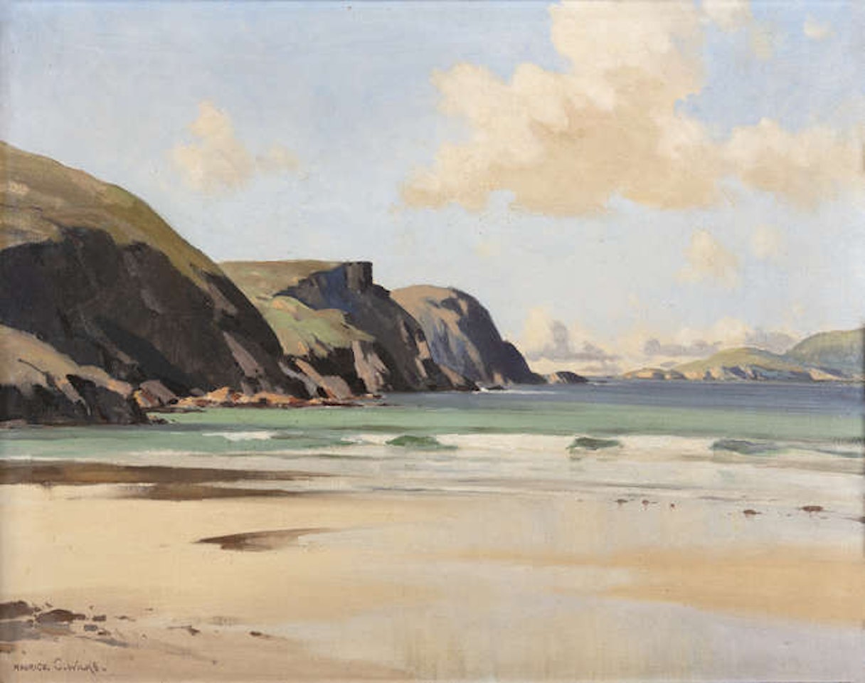 Minaun Cliffs, Achill Island, Co. Mayo by Maurice Canning Wilks