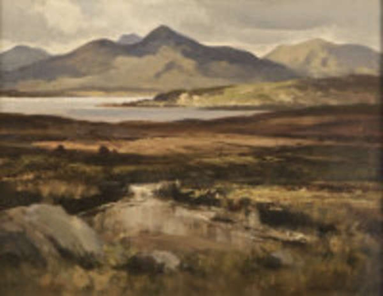 Mountain Landscape, Connemara by Maurice Canning Wilks