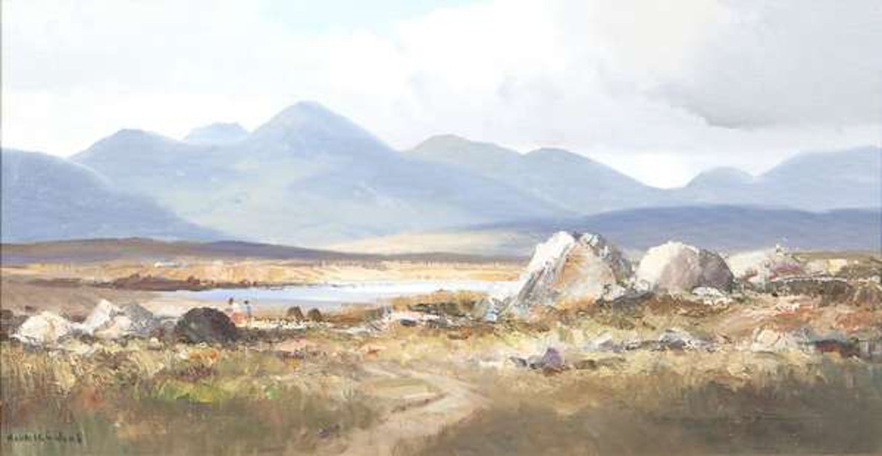 Landscape Connemara by Maurice Canning Wilks