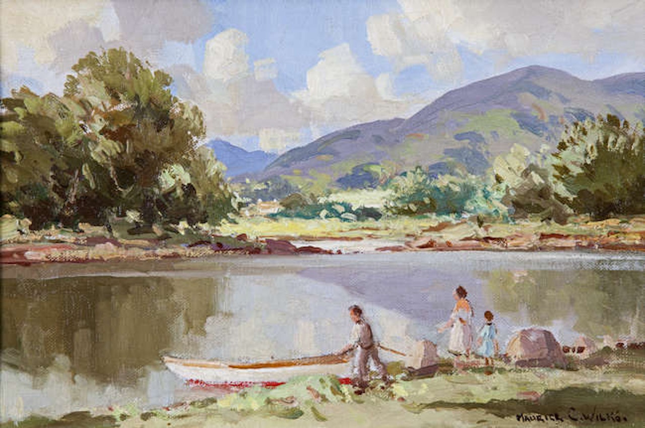 Peaceful Morning, Killarney, Co. Kerry by Maurice Canning Wilks