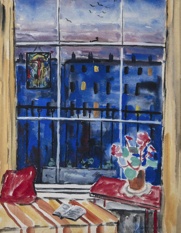 Night in Fitzwilliam Square by Norah McGuinness