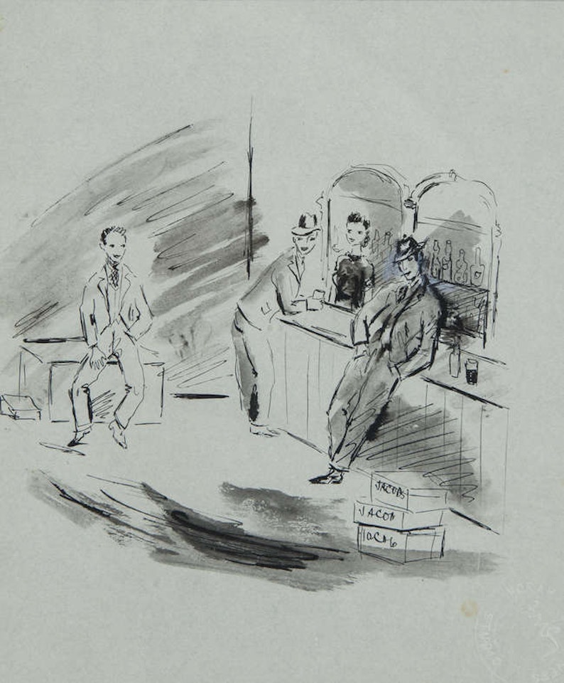 Men in a Bar by Norah McGuinness