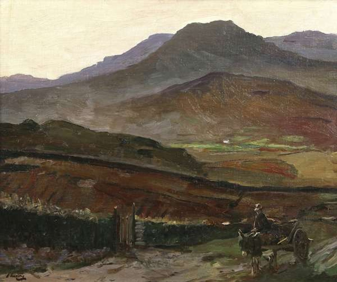 "Bringing Home the Turf: The Kingdom of Kerry" by John Lavery