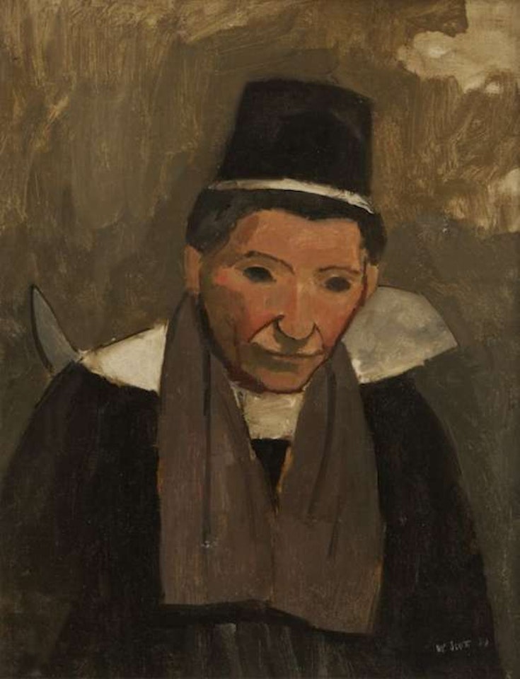 Breton Woman by William Scott