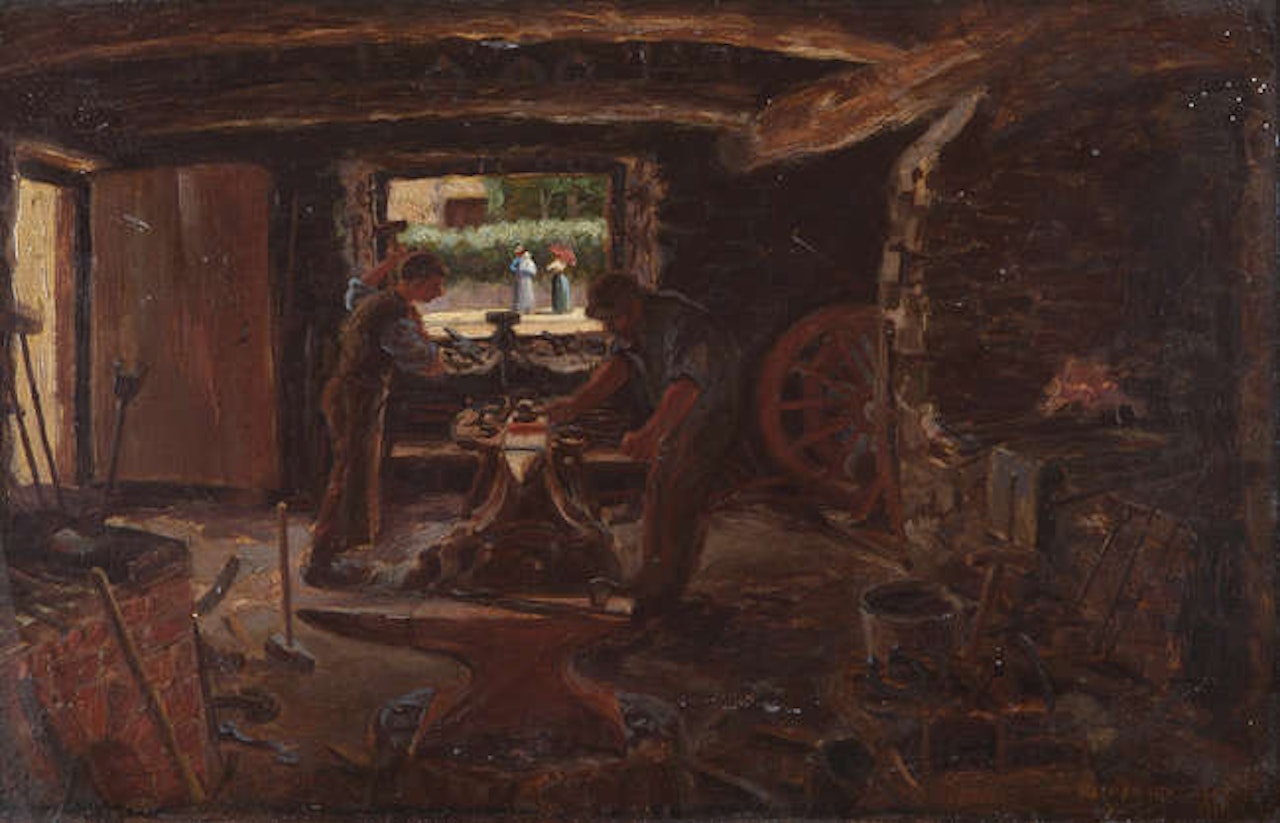 The Workshop by Norman Garstin