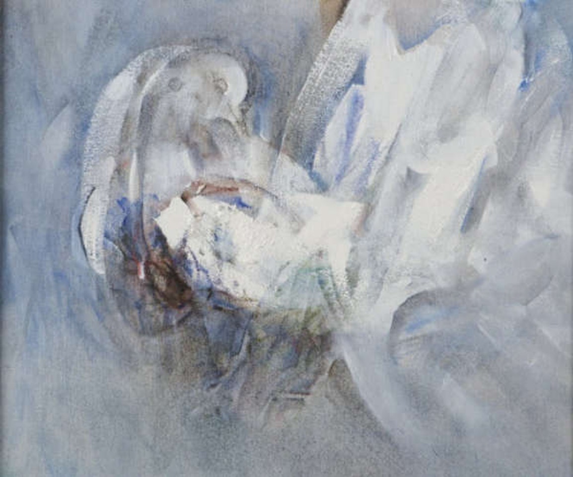 Fantail Pigeon 1990 (575) by Louis Le Brocquy