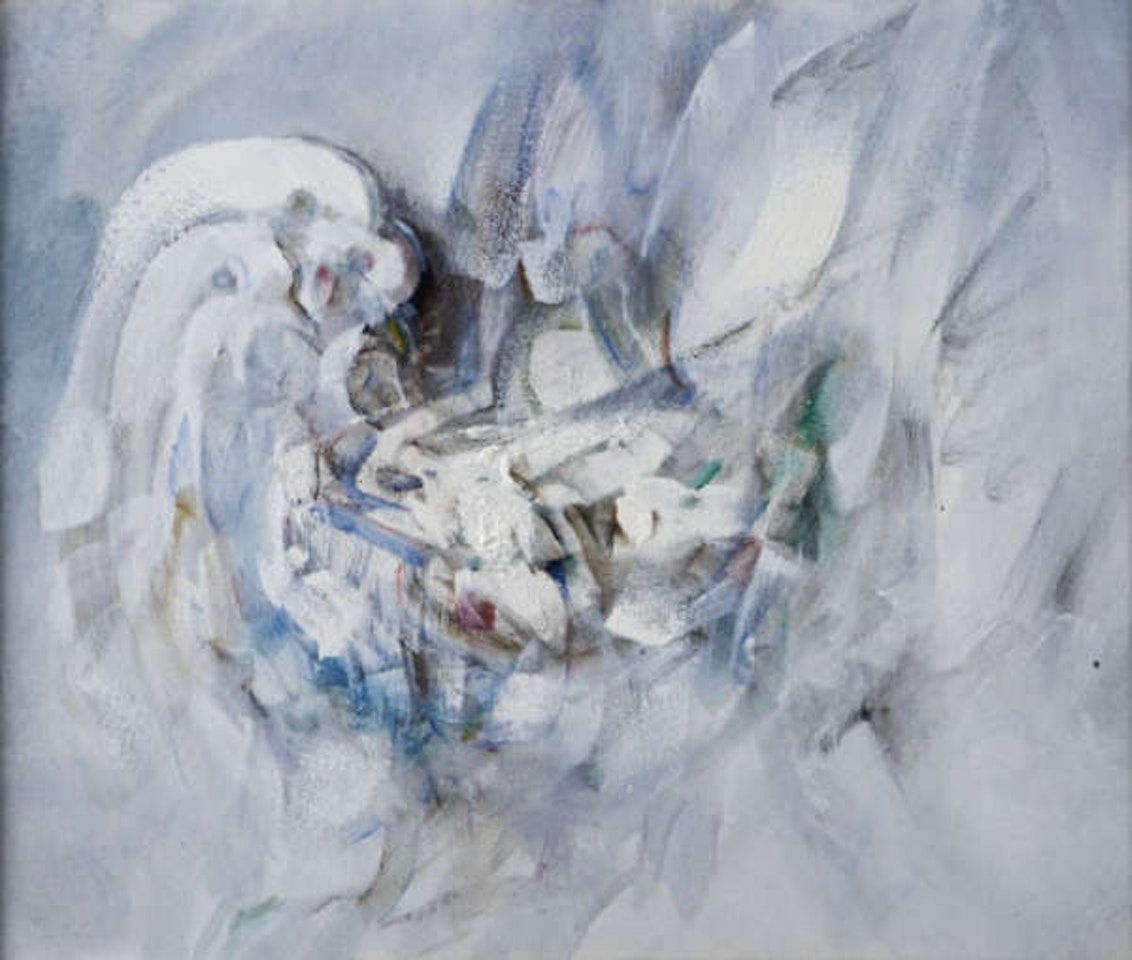 Fantail Pigeon 1990 (574) by Louis Le Brocquy