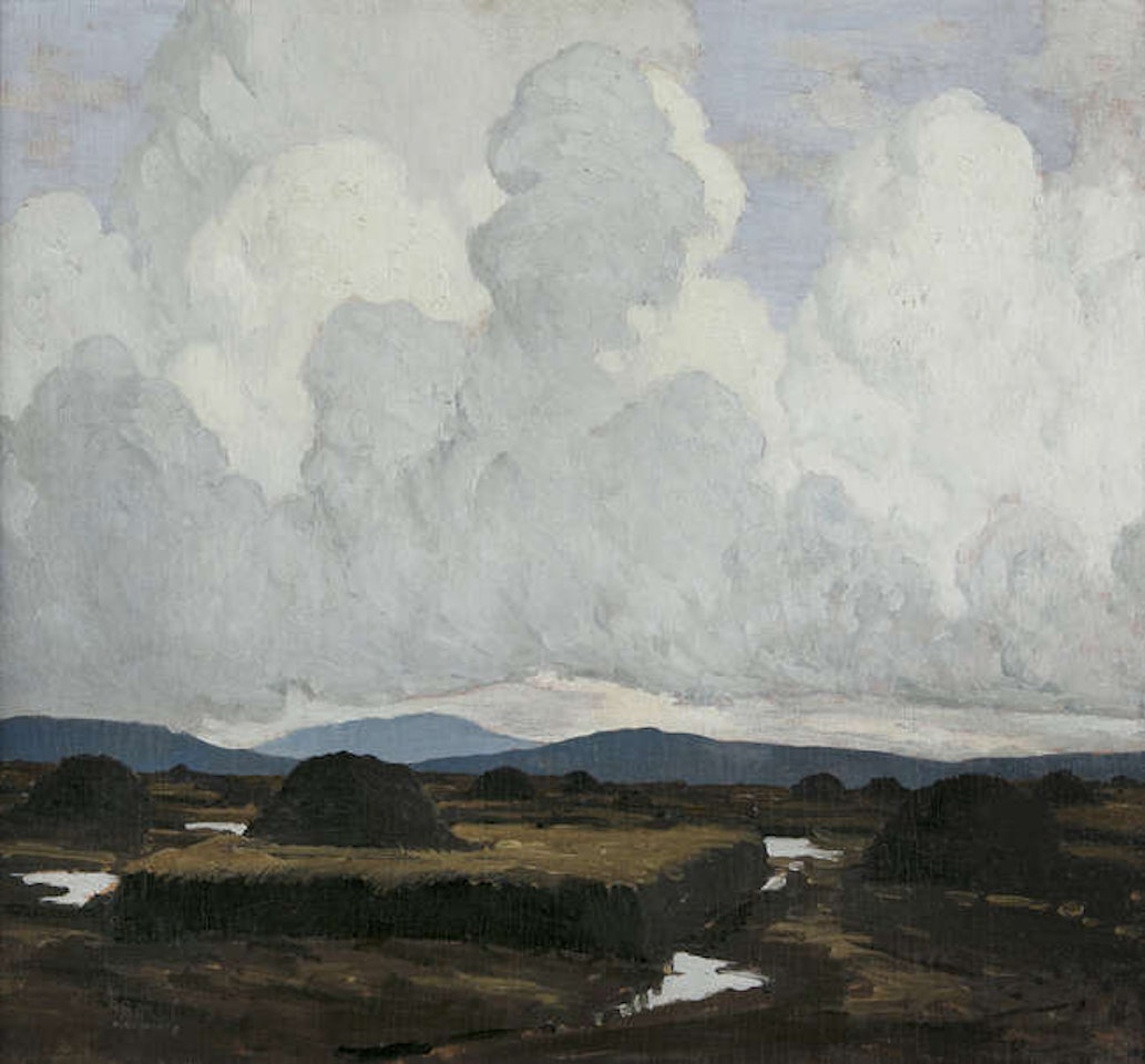 The Bog Cutting by Paul Henry