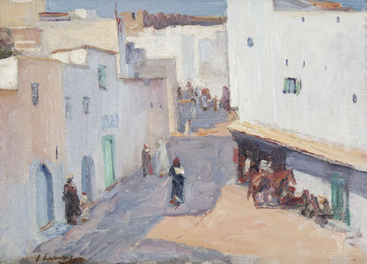 A Street in Tangier by John Lavery