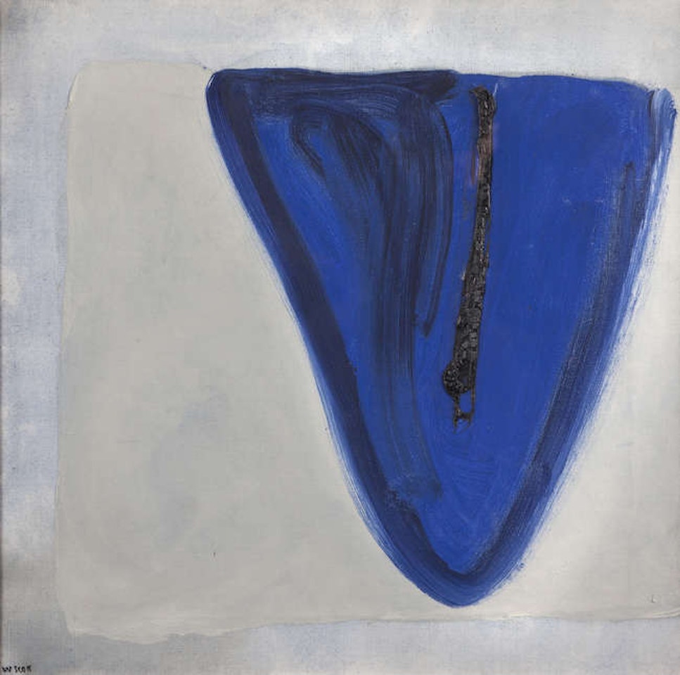 Blue and White by William Scott
